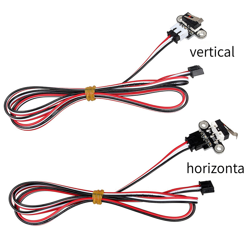 3D printer limit switch motherboard accessories mechanical reset trigger Endstop horizontal touch stroke with wire