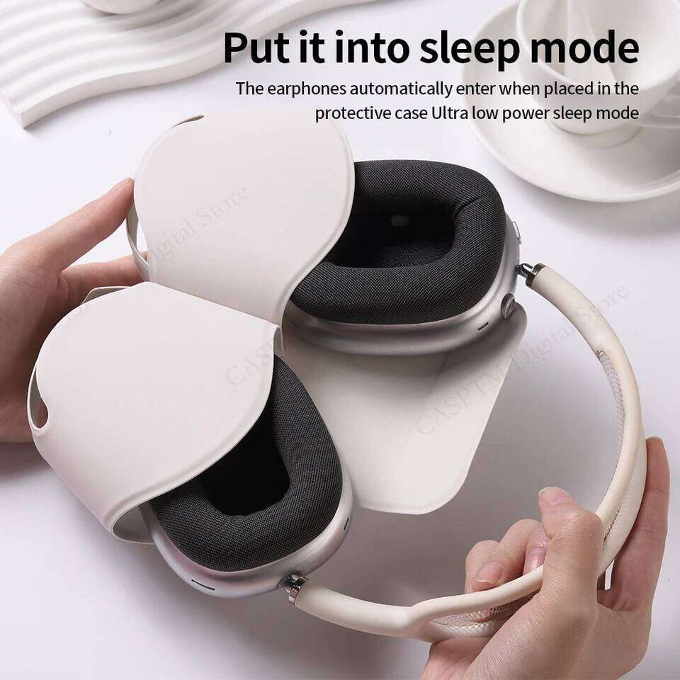 Luxury PU Headphones Cover Case Anti-scratch Waterproof Protective Headset Cases For AirPods Max Shell 26W0505