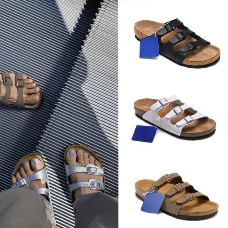 B Designer Shoes Women Men Fashion Clogs Sandals Clog Slippers Cork Flat High Quality Footbed Suede Genuine Leather Slide Casual Trainers Flip Flops Gift Size 35-46