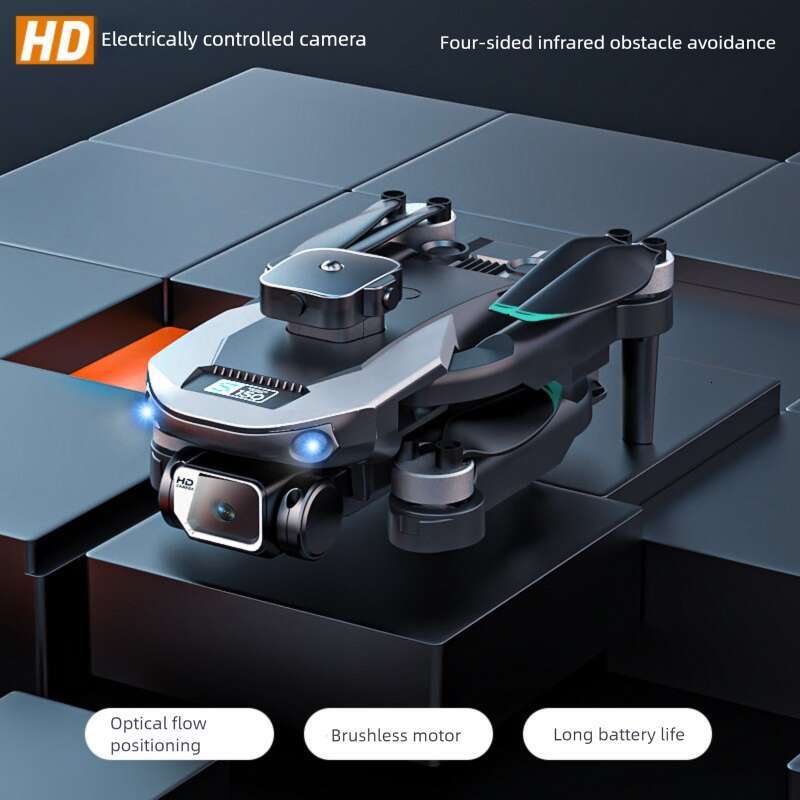 S150 4 Sides Obstacle Avoidance Brushless Drone Optical Flow Positioning Quadcopter 4K HD Camera Wind Resistant Aerial Photography RC Plane CKS