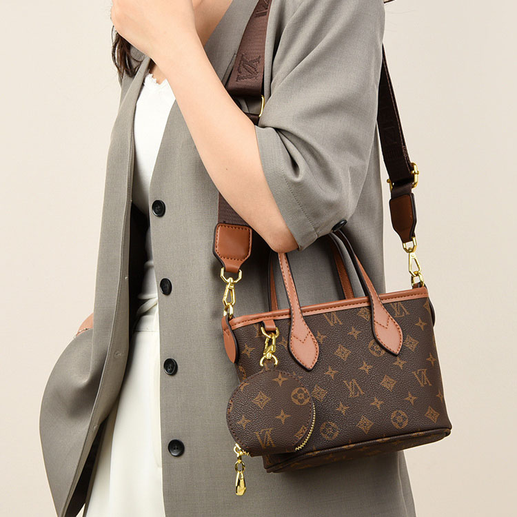 2026 new OULAIMEIZI Fashionable Monogram Large-capacity Shoulder and Handheld Bag Stylish Versatile Simple Wide-strap Crossbody Bag for Women - view 8