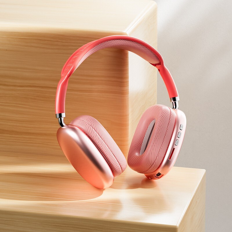 Wireless Over Ear Designer Headphones Heavy Bass Bluetooth Headset Compatible With Smartphones Laptops Computers For Music Game Daily Use