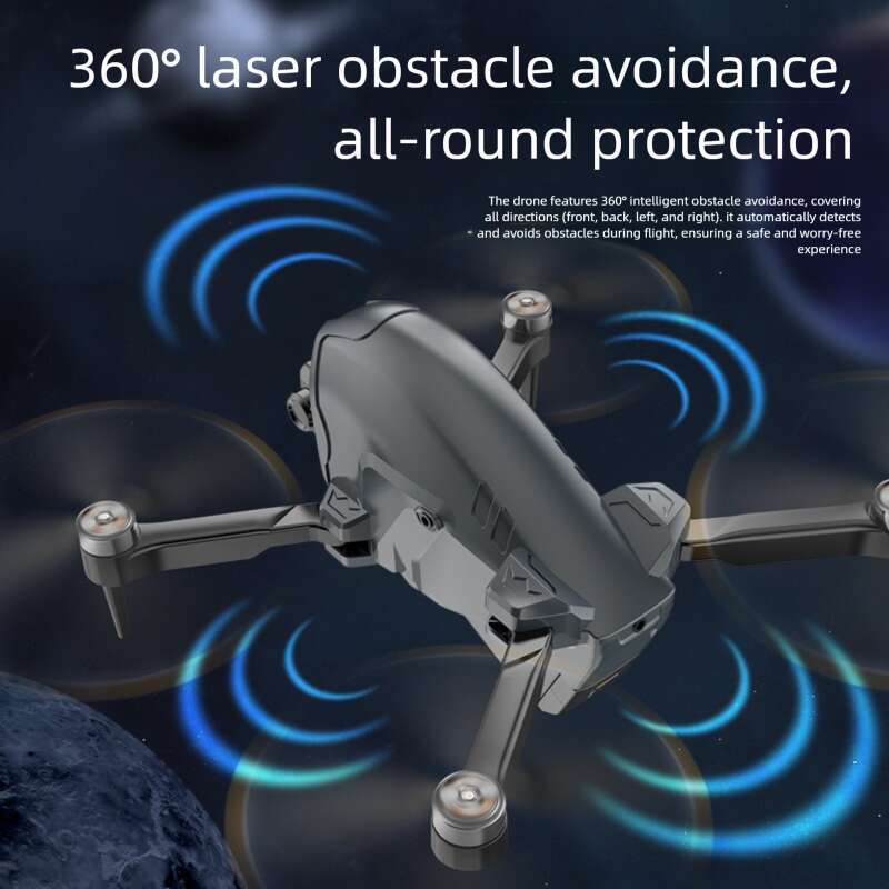 S177 Brushless FPV Racing Drone 4K HD Camera Optical Flow Positioning Obstacle Avoidance Quadcopter RC Helicopter Professional Aerial Photography Toy 