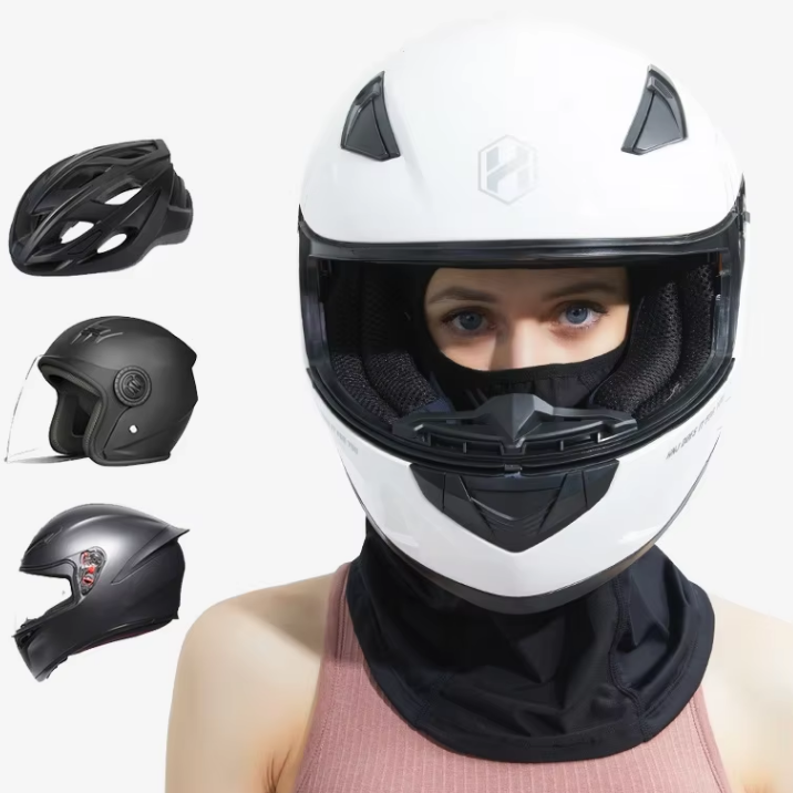 Custom Balaclava printed LOGO windproof and dustproof mask popular breathable mesh spandex/polyester ski mask outdoor riding high quality mask