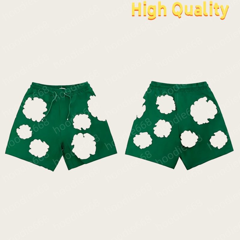 High quality mens designer shorts men fahsion cotton blend relaxed elastic waist midweight polka dot athleisure daily printed clothing set men designer shorts