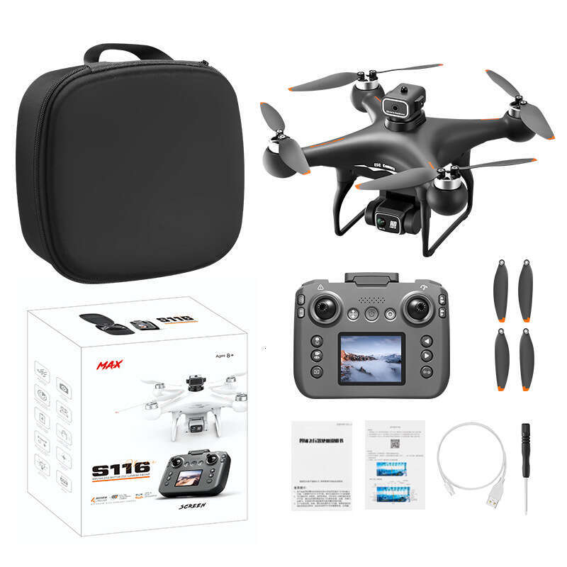 Famous Brand S Max Brushless Drone Remote Control Screen Aerial Photography With Optical Flow Positioning And Obstacle Avoidance Model Aircraft CKS