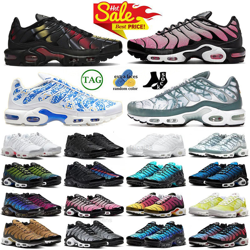 Tnss Men Tn Designer Tns Running Shoes Plus Sneakers Womens tns utility palm trees green white red lisboa barcelona Tuned Outdoor Trainers tnplus Chau