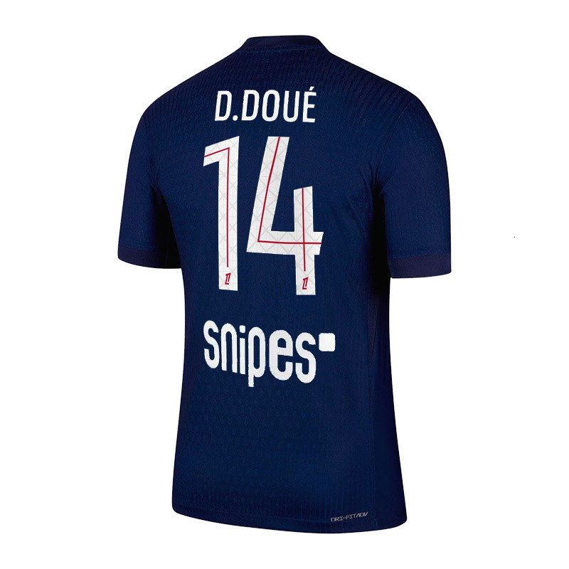Maillots KVARATSKHELIA Soccer Jerseys DEMBELE Night Edition 2025 DOUE psges 5th Jersey 2026 enfants Maillot 25 26 football shirts Men pre match kids E