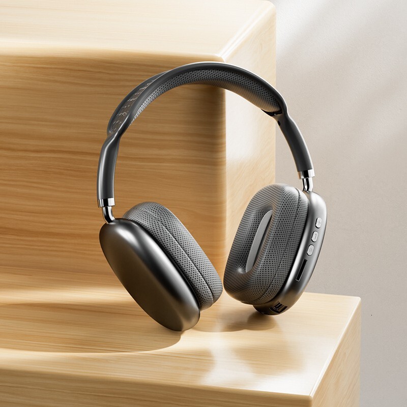 Wireless Over Ear Designer Headphones Heavy Bass Bluetooth Headset Compatible With Smartphones Laptops Computers For Music Game Daily Use