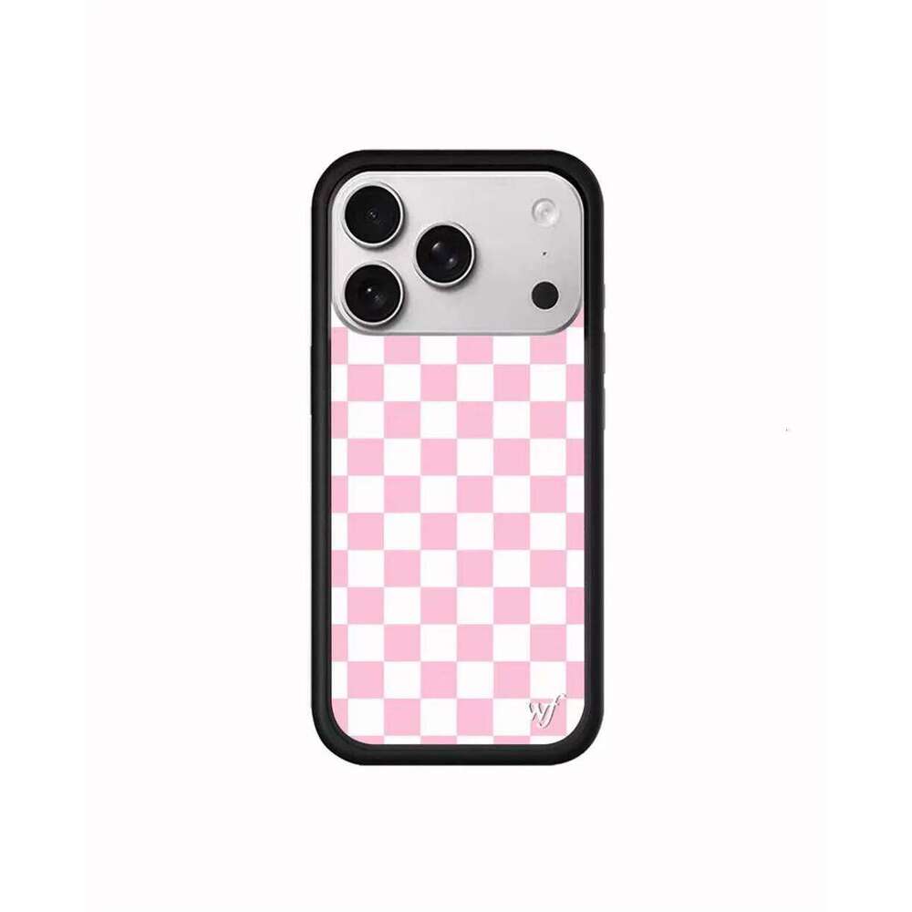 New 2026 Wildflower Plaid Heart Tiger Phone Case For iPhone 16 15 14 13 11 12 Pro Max Plus 17 Air 3D WF Hamburger Horse 26H0505