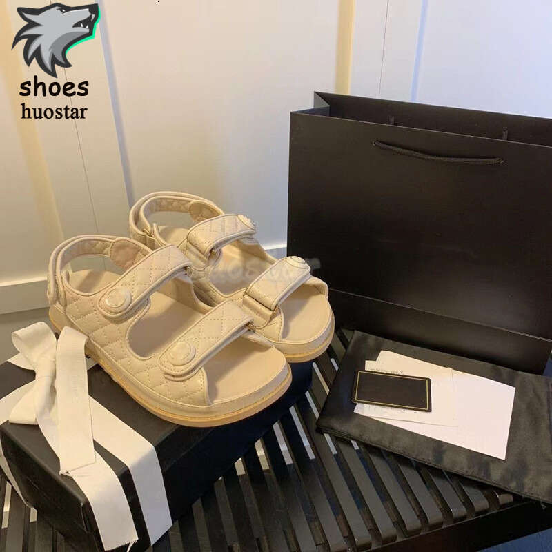 Sandals Brand Designer Comemore Hook&Loop Slingback Platform Dad Shoes Women Summer Beach Buckle Strap Soft Chunky Heel Sports Shoes Woman Flat 2022