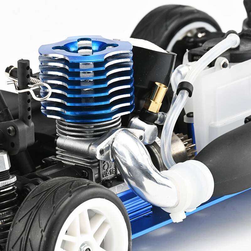 VRX Racing RH1004 N2 1/10 Scale Nitro Powered RC Car, 4WD Two Speed On-Road Touring Vehicle, High Performance Remote Control Car 26Y0506