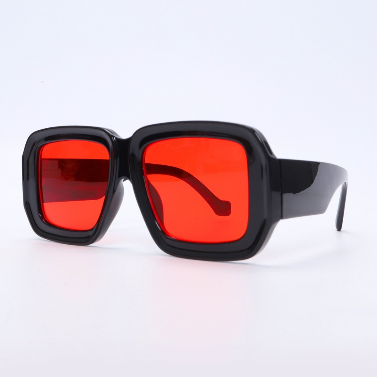 Designer Sunglasses Luxury Style Square Frame Wide Edge Sunglasses Outdoor Mountaineering Cycling Windproof Sunscreen Glasses Women's Fashion Acc - view 4
