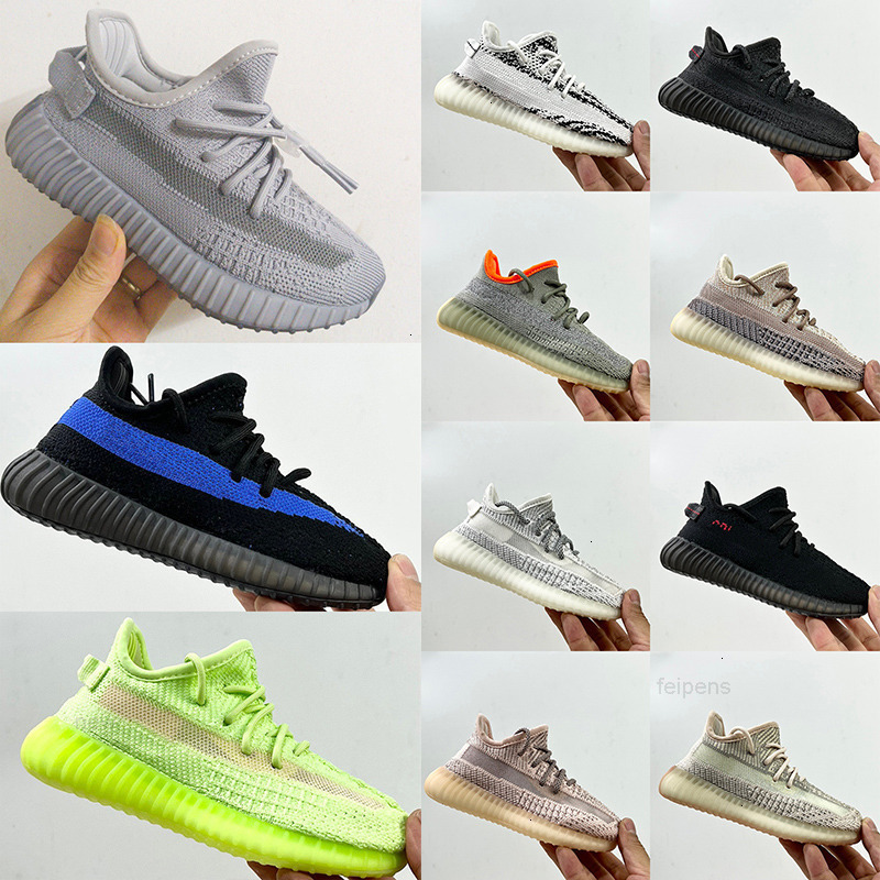 Designer Kids Shoes Toddlers Sneakers Children Boys Shoe Girls Runner White Trainers Youth Black Blue Earth Toddler Kid Outdoor Shoes 24-35