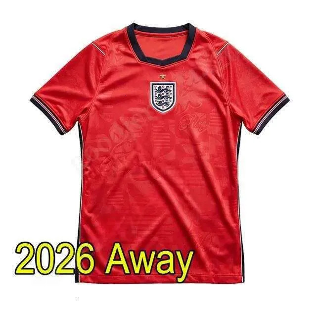 26 27 World Cup 2026 England Shirt 25 2025 BELLINGHAM Football kits Soccer Jersey RASHFORD KANE SAKA RICE FODEN National Team Kid Women Men Kids Kit