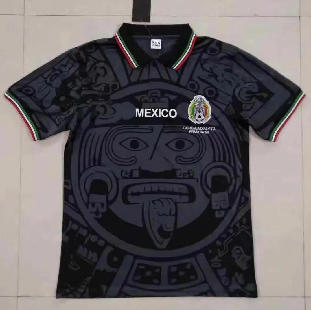 Retro classic Mexico soccer jerseys 1970 1986 1994 1995 1996 1997 1998 1999 2006 2010 BORGETTI HERNANDEZ CAMPOS BLANCO H.SANCHEZ R.Marquez football sh