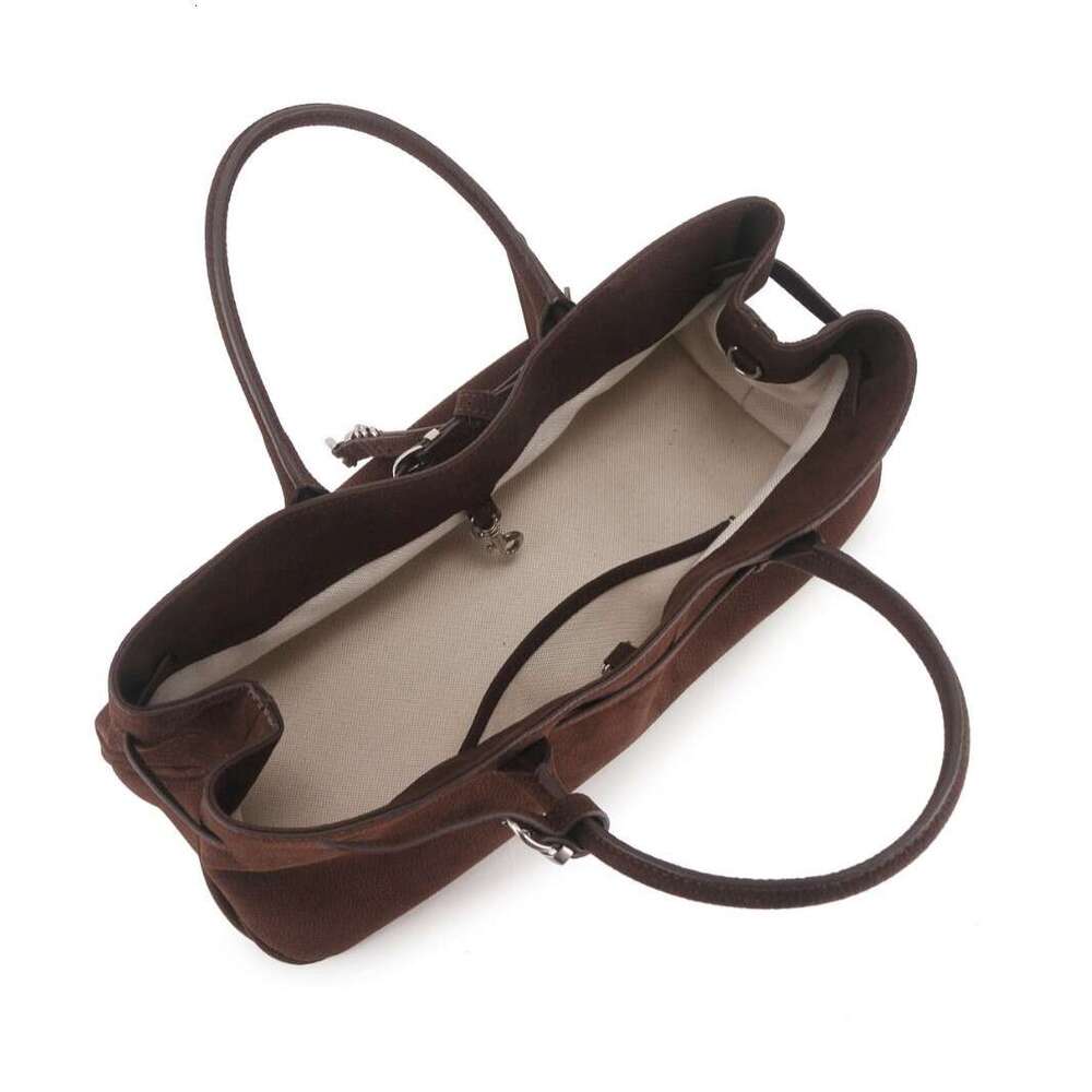 Korean Style Mrs Handbag Made Of Top Layer Cowhide With A Unique Belt Buckle Design Fashionable And Versatile Casual Shoulder Bag SENYY