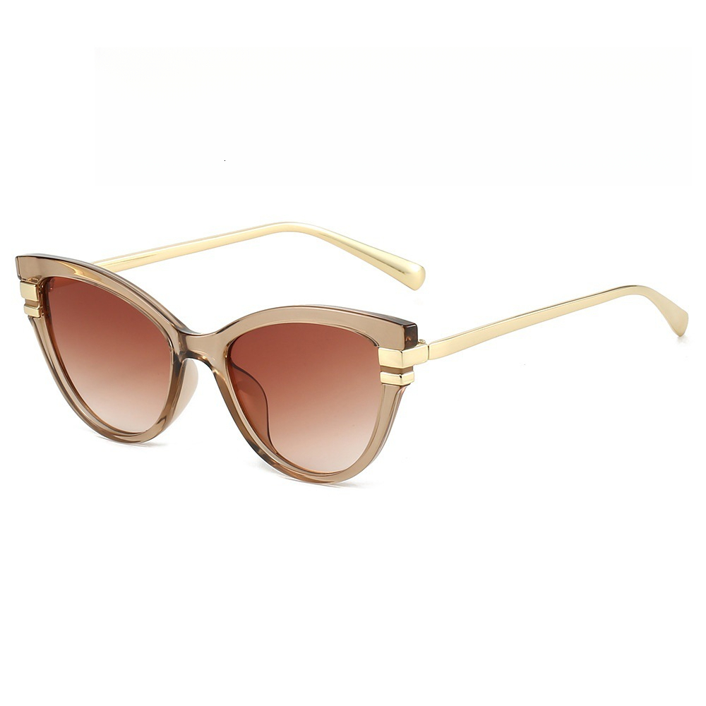 2026 New Designer Sunglasses Luxury Retro Fashion Women Cat Eye Sunglasses Outdoor Cycling Travel Vacation Sunscreen Glasses Trendy Brand Accessories