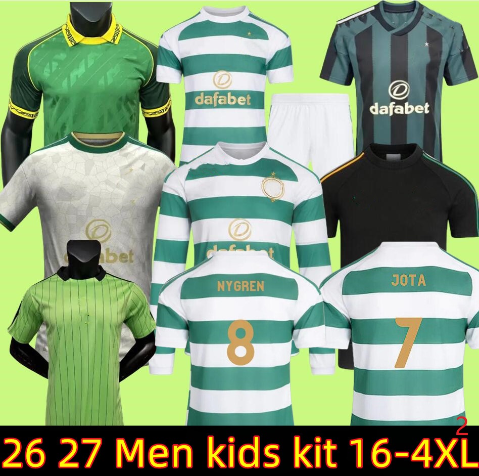 3XL 4XL 26 27 CeltsSoccer Jerseys Limited edition EDOUARD 2027 Irish Origins Home Away Football Shirt ELYOUNOUSSI CHRISTIE JOTA GRIFFITHS FORREST11