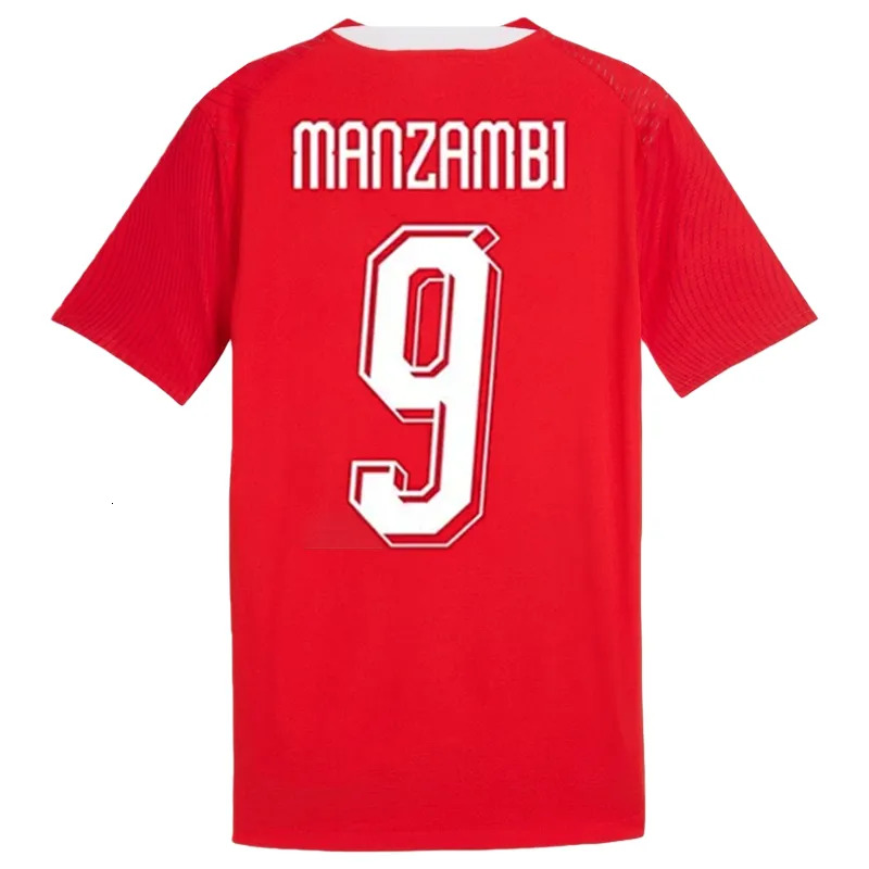 2026 World Cup Switzerland National Team Soccer Jerseys ELVEDI AKANJI ZAKARIA SOW RIEDER EMBOLO SHAQIRI XHAKA STEFFEN home away 2026 2027 Football shi