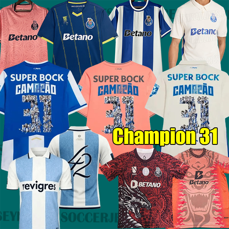 25 26 Portos jerseys Champion 31 GALENO PEPE soccer jerseys Dragon 2026 SAMU. A R. MORA D. COSTA PEPE VARELA FROHOLDT GABRI VEIGA W. GOMES men kids kits shirts