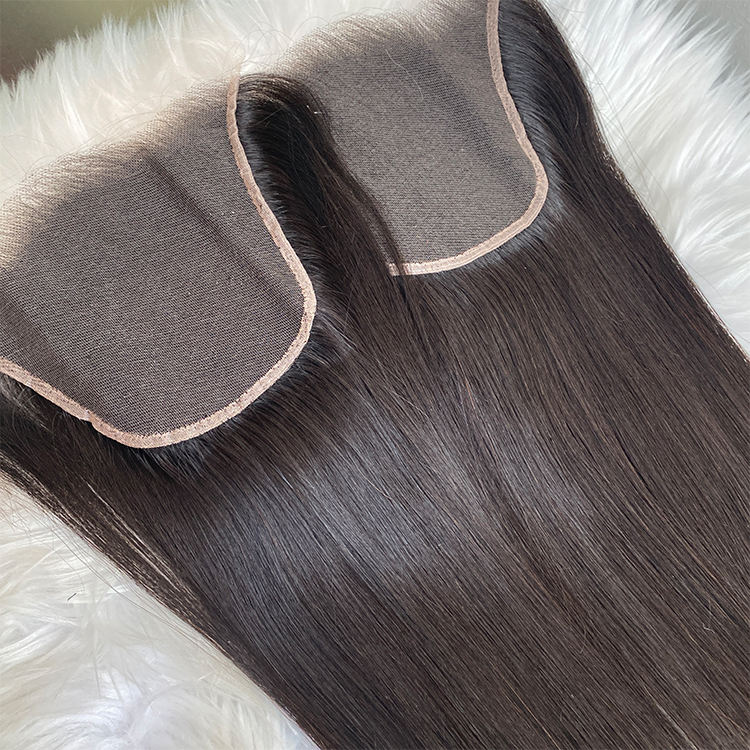 9x6 HD Lace Closures Straight Body Wave Human Hair Closures Frontals Pre Plucked 0.10mm Ultra-thin Invisible Crystal Lace Closure Natural Black