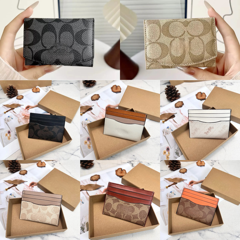 12A Brand Designer Cow Leather Fashion Mens Womens Purses High Quality Short Wallet For Men Credit Card Wallets With Box 666