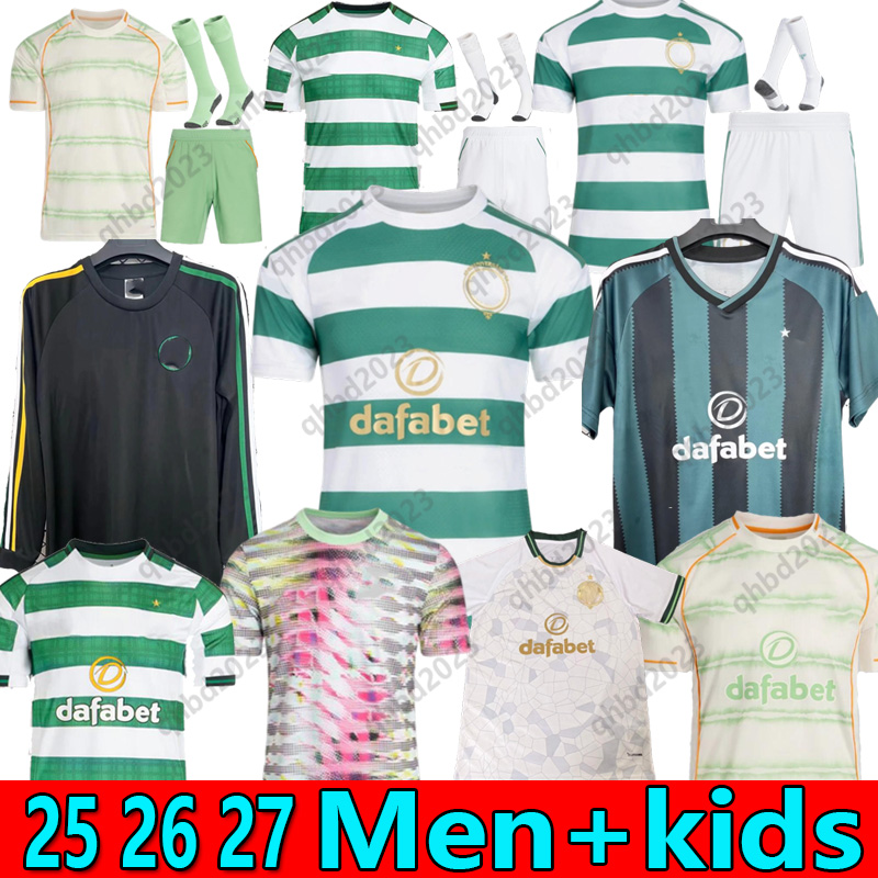 S-4XL 25 26 27 CelTIcsS McGREGOR Soccer Jerseys REO 2026 60th anniversary NAWROCKI McCOWAN KUHN IDAH JOHNSTON FORREST RALSTON MEN kids kit uniforms Football Shirt TOP