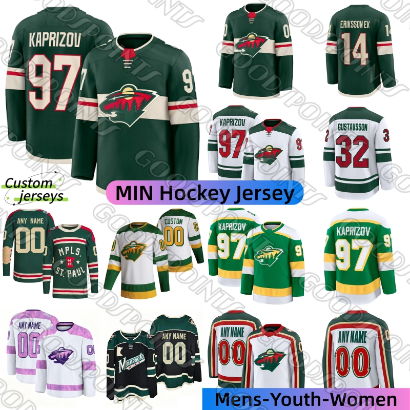 MN MinnesotaS Wild jersey Mats Zuccarello Quinn Hughes Kirill Kaprizov Matt Boldy Bobby Brink wildjersey Brock Faber Wallstedt Jake Middleton Wilds Hockey Jerseys