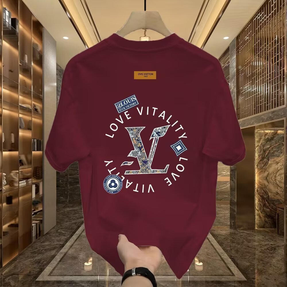 T Shirts For Men Designer White Tee Shirt Homme Breathable Oversized Polo Shirt Graphic Tee Golf Vintage Essential Clothes