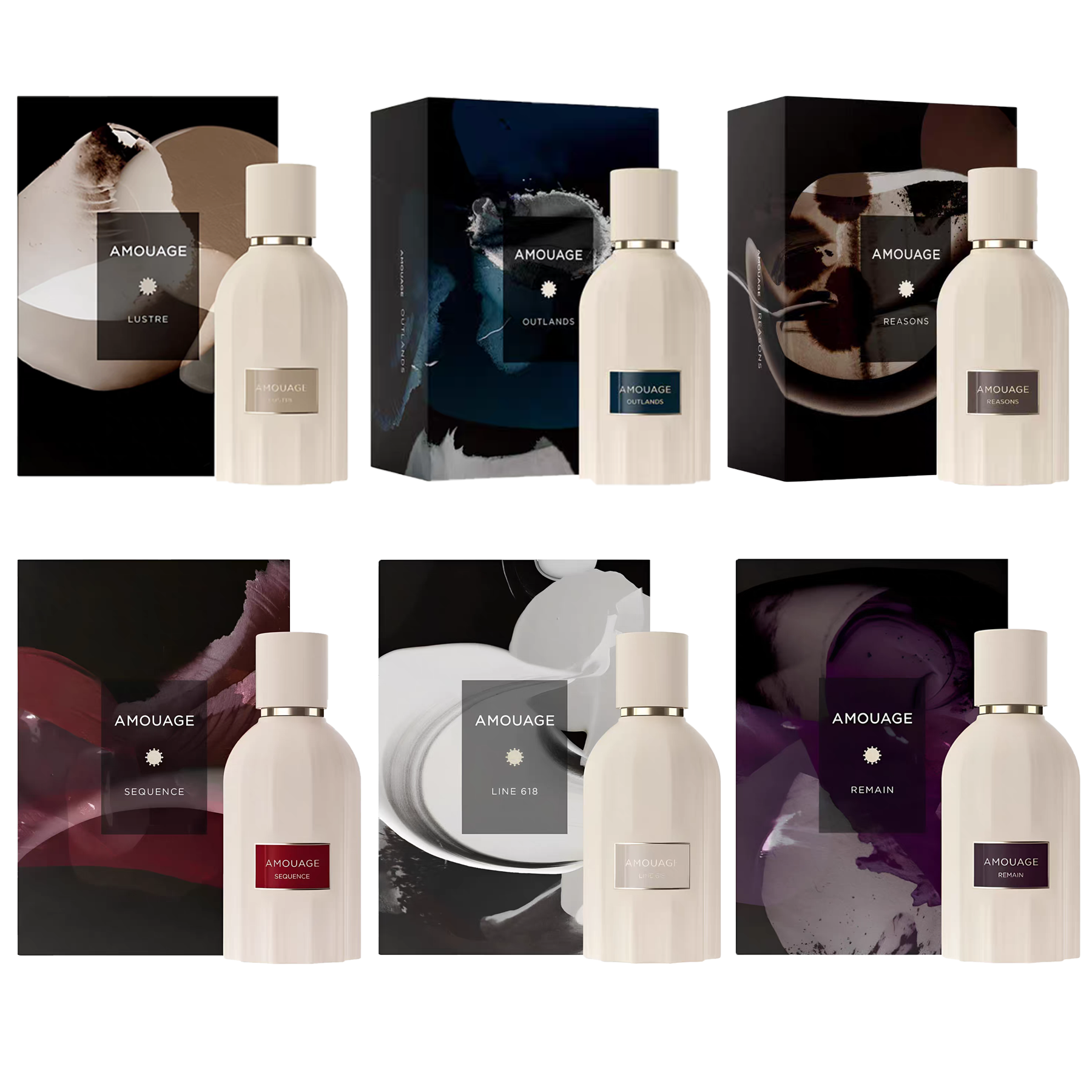 Amouage Guidance Perfume Woman Fragrance Overture Sequence Remain Line 618 Interlude Eau De Parfum 100ml Parfum Cologne Spray Body Mist