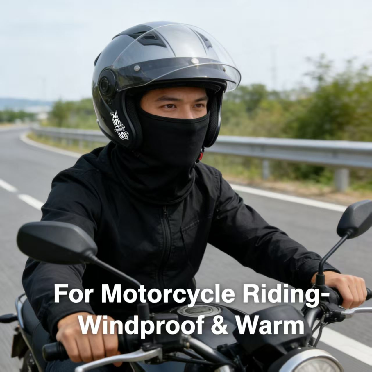 Customized personalized hood ski mask breathable waterproof adjustable outdoor sports travel riding face protection high quality mask manufacturer