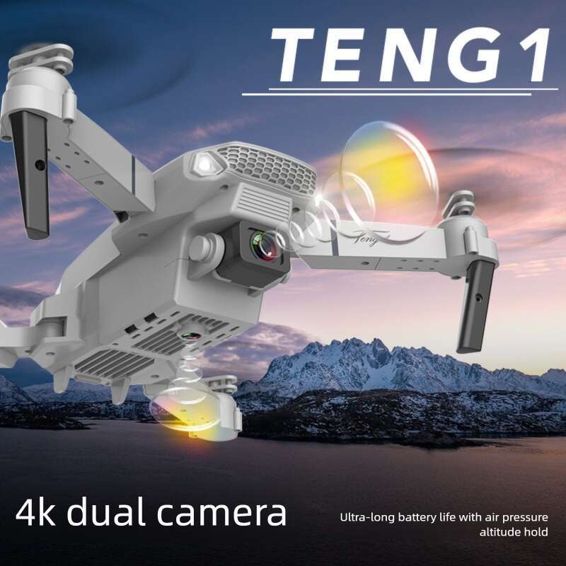 Famous Brand E Off Fold Drone Aerial Photography HD K Dual Camera Quadcopter Remote Control Aircraft Toy CKS