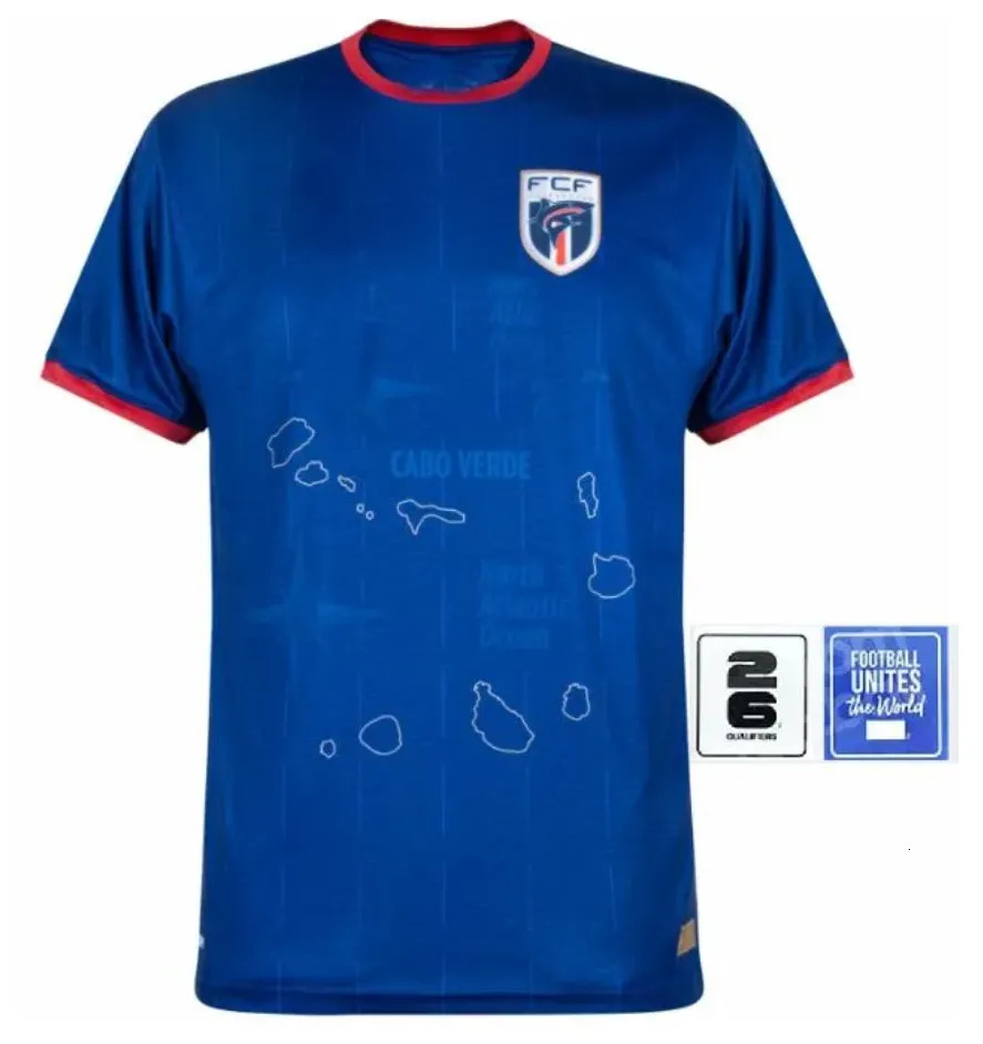 2026 World Cup Cape Verde National Team Soccer Jerseys 26 27 Fans Player Home Away Third Editions Rodrigues Mendez Men Football Shirts