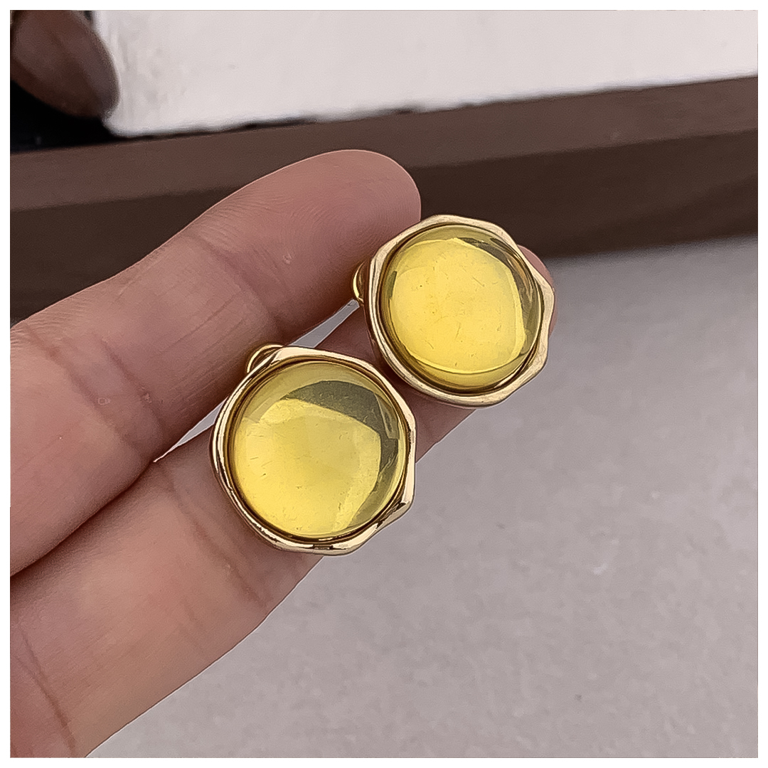 Designer Earrings Women 18K Gold Silver Plated Earring Small Vintage Glass Hoop Earrings Luxury Jewlery Designer for Women Timeless Free Shipping Buy 
