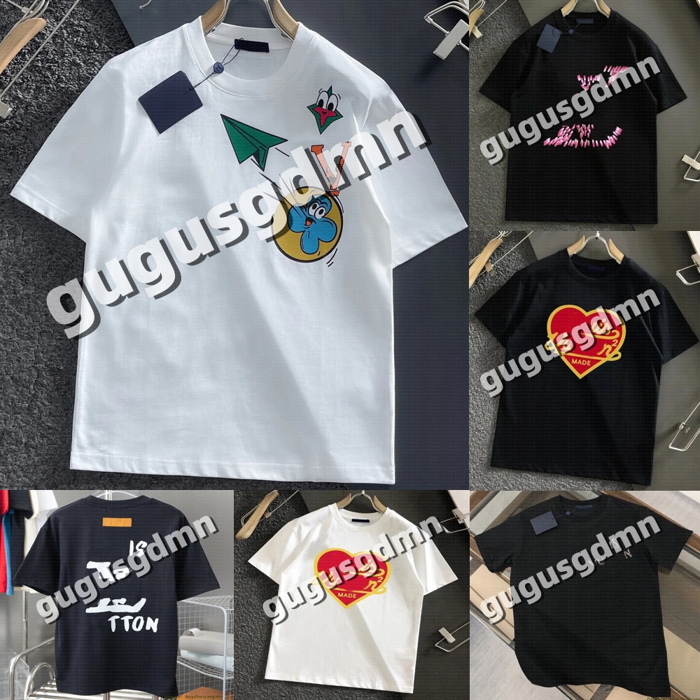 Mens T Shirt Designers Sleeves Summer Shirts Men Loose Tees High quality top clothing Multiple casual styles Womens tshirts With Letters Print Short