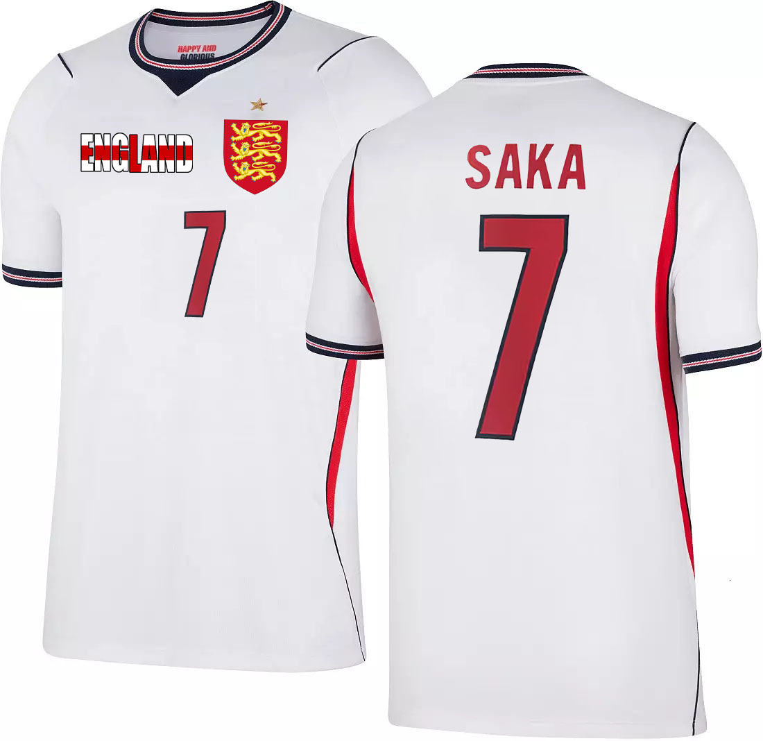England Jersey Marcus Rashford NO. 11 World Cup 2026 T shirt English National Team Sports T-shirt Jerseys Flag Football Stars England Full Squad Home 