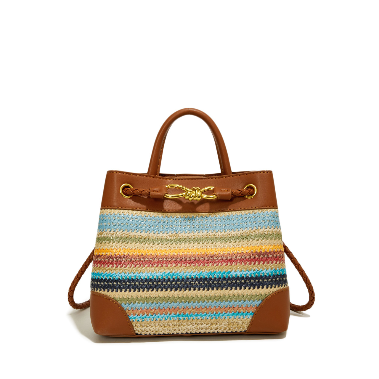 2026 Summer New Fashion Trend Designer Woven Bag Large Capacity Vacation Beach Handbag for Women