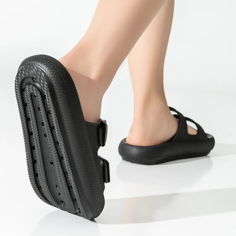 Mens Outdoor Fashion Thick Sole Sandals - Non-Slip Shower Slippers for Bathroom Lightweight Comfortable House Slipper 260625 - view 7