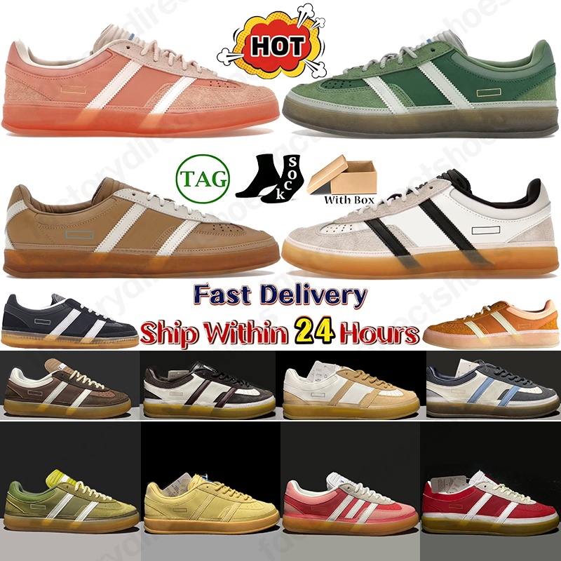 With box Indoor Bad Bunny suede sneakers adiadas designer shoes outdoor sports shoes mens trainers womens sneakers dress shoes cabo rojo santurce durable EUR 36-45