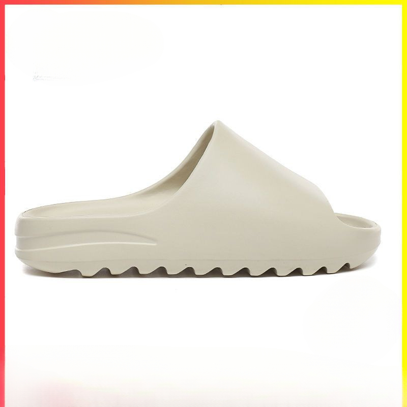 new outdoor trend oversized summer thick soled couple slippers that can be stepped on lightweight men s non slip beach shoes vacation shoes