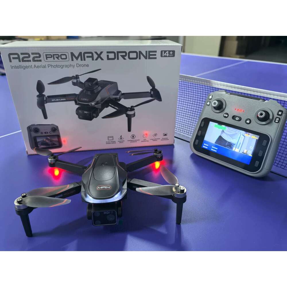 Famous Brand A PROMAX HD Large Screen GPS Aerial Drone Omnidirectional Obstacle Avoidance Quadcopter Remote Control Aircraft CKS