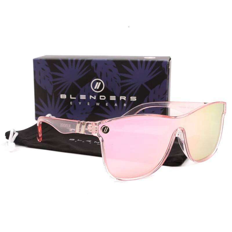 blenders Conjoined lenses Mirror Sunglasses Polarized UV Lense Eyewear Vintage Fashion Square Men women Sun Glasses 8803 26W0505
