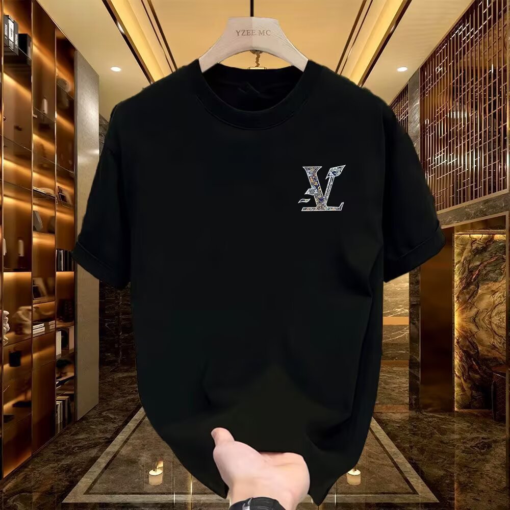 T Shirts For Men Designer White Tee Shirt Homme Breathable Oversized Polo Shirt Graphic Tee Golf Vintage Essential Clothes
