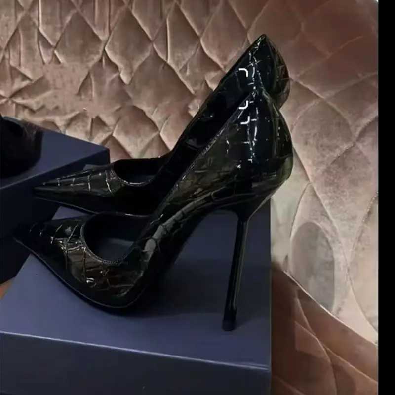 Show high stiletto high heels design sense pointed temperament versatile Spice high heels single shoes H260506