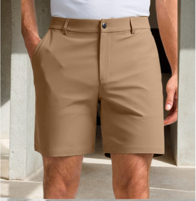 Men's Pocket Cargo Shorts Loose Fit Workwear Outdoor Casual Hiking Golf Fitness Quick Dry Shorts Cotton Multi Pocket Shorts