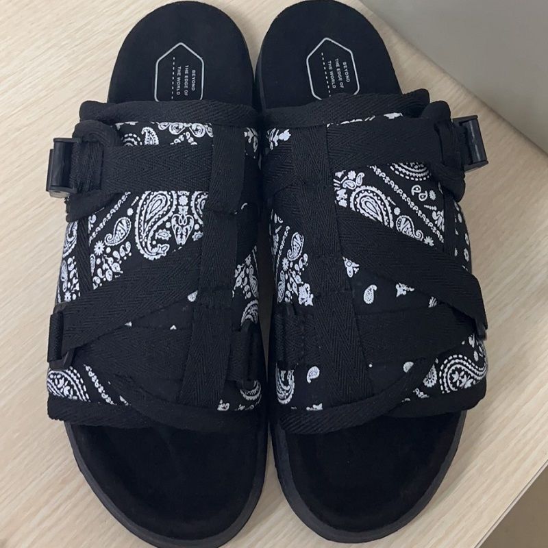 Slippers Style Men's Casual Canvas Summer Outdoor Couples Beach Flip Flops Men Shoes
