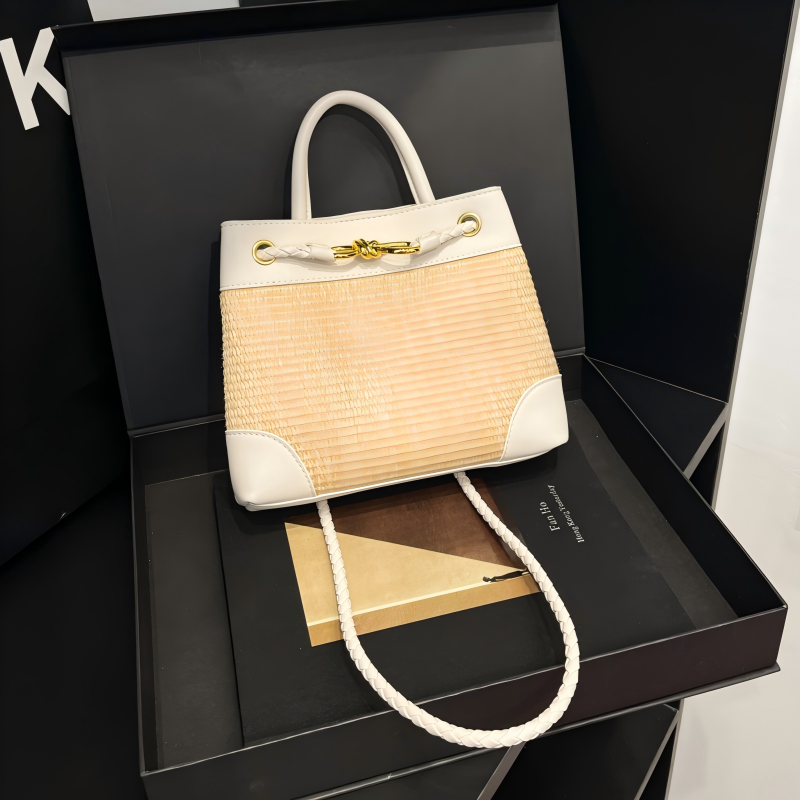 2026 Summer New Fashion Trend Designer Woven Bag Large Capacity Vacation Beach Handbag for Women