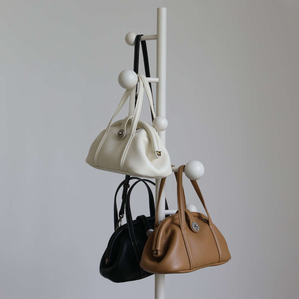 Bag A High End Feel Niche Commuter Women S First Layer Cowhide Shell Crossbody Shoulder Handbag With Clip SENYY