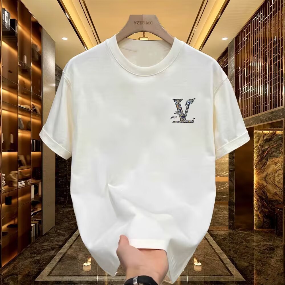 T Shirts For Men Designer White Tee Shirt Homme Breathable Oversized Polo Shirt Graphic Tee Golf Vintage Essential Clothes